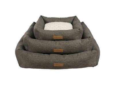 Cos Oleron M-PETS, L, negru-gri, 95 x 75 x 22 cm