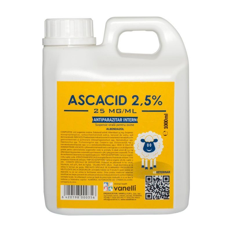Ascacid 2.5% 1l