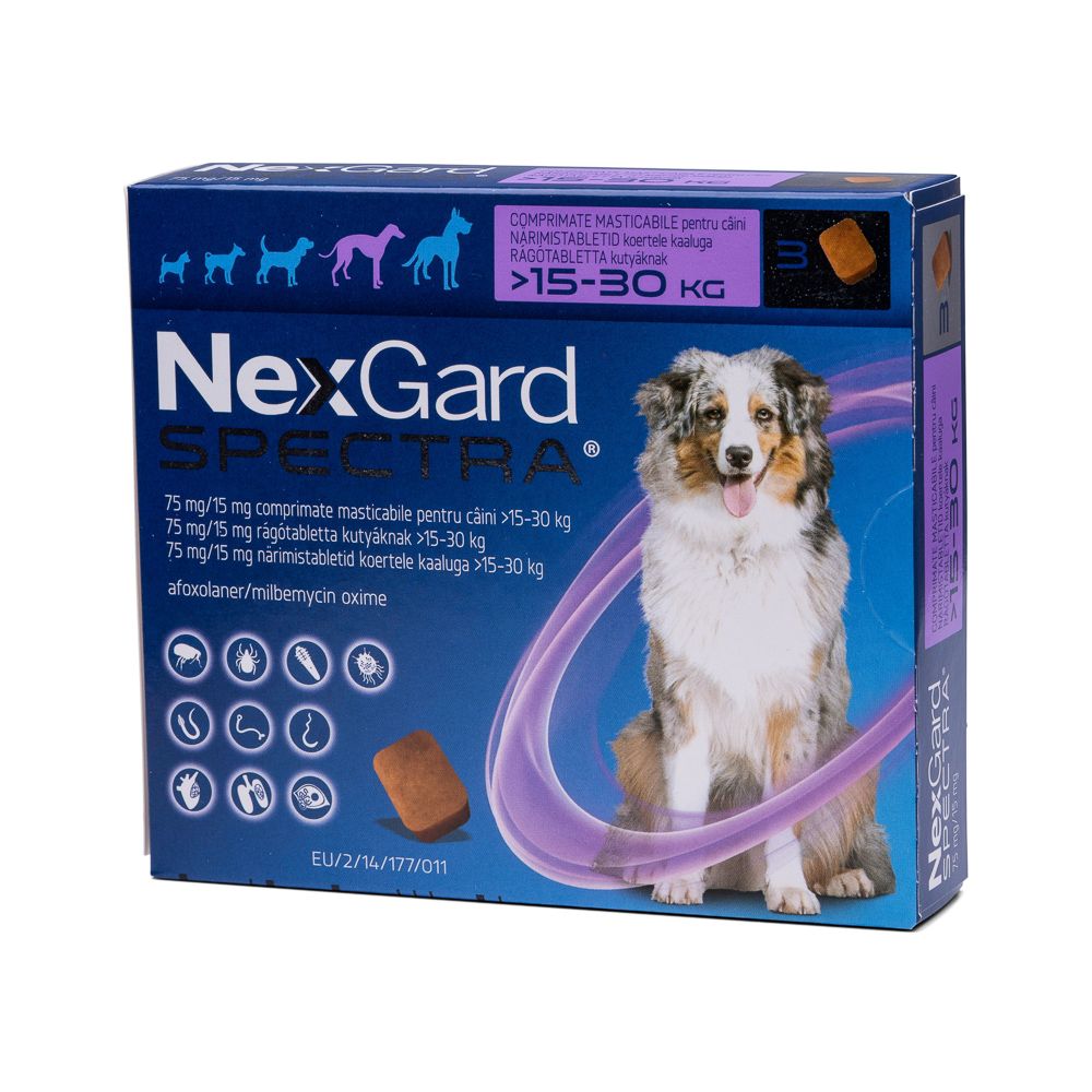 Nexgard Spectra L 15-30kg 3tb