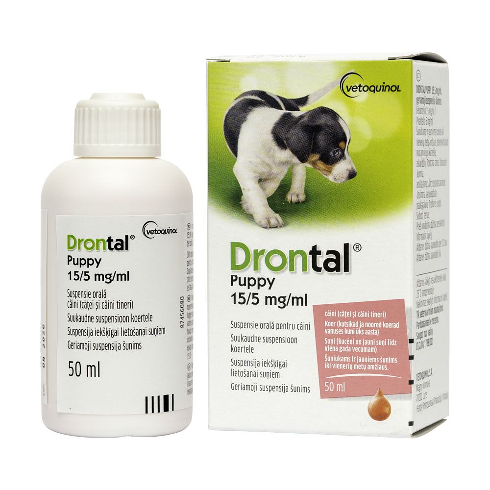 Drontal puppy 15/5 mg/ml 50ml