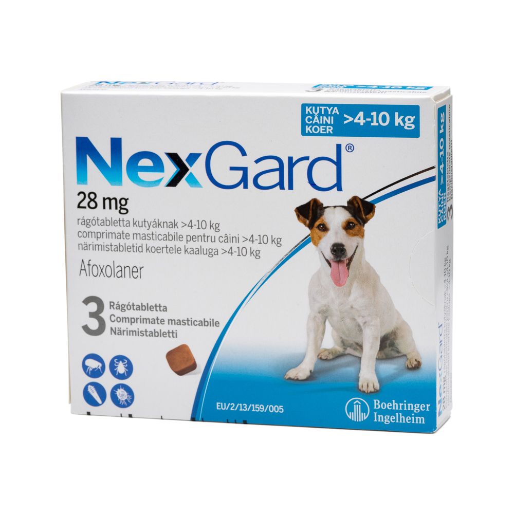 Nexgard dog M 4-10kg 3tb