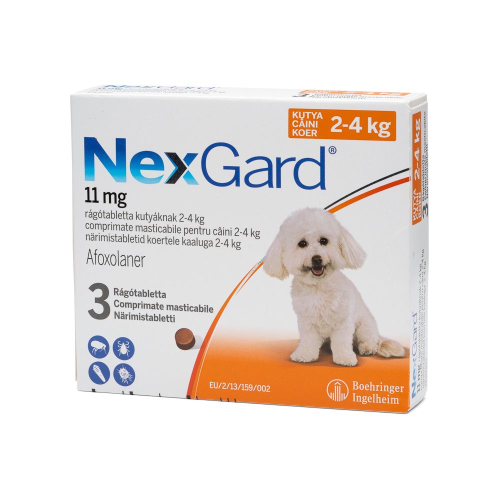 Nexgard dog S 2-4kg 3tb