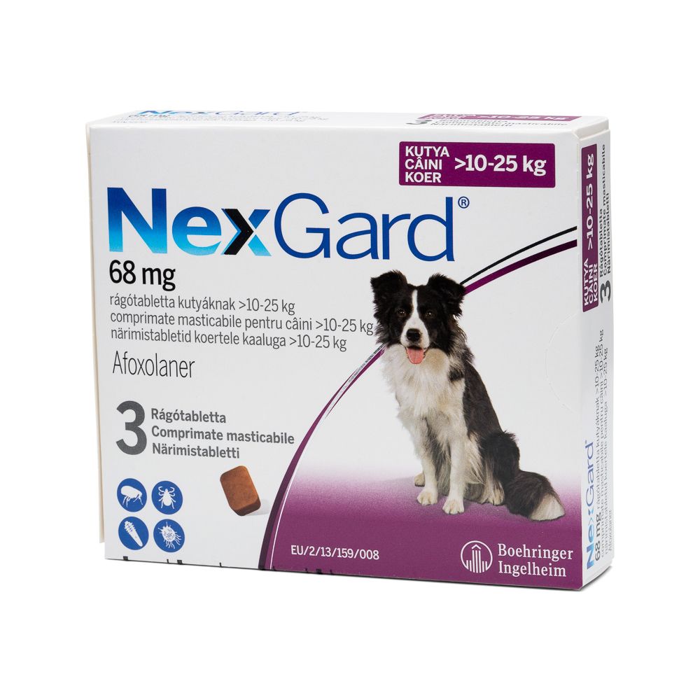 Nexgard dog L 10-25kg 3tb