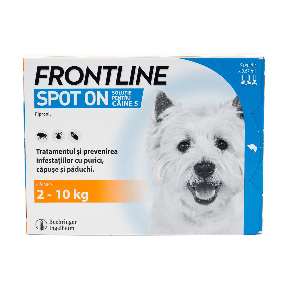 Frontline SPOT ON S 2-10kg 3pip