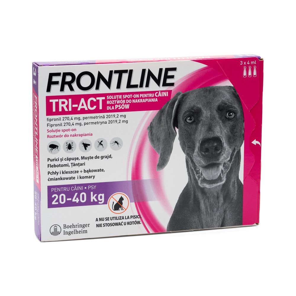 Frontline TRI-ACT L 20-40kg 3pip