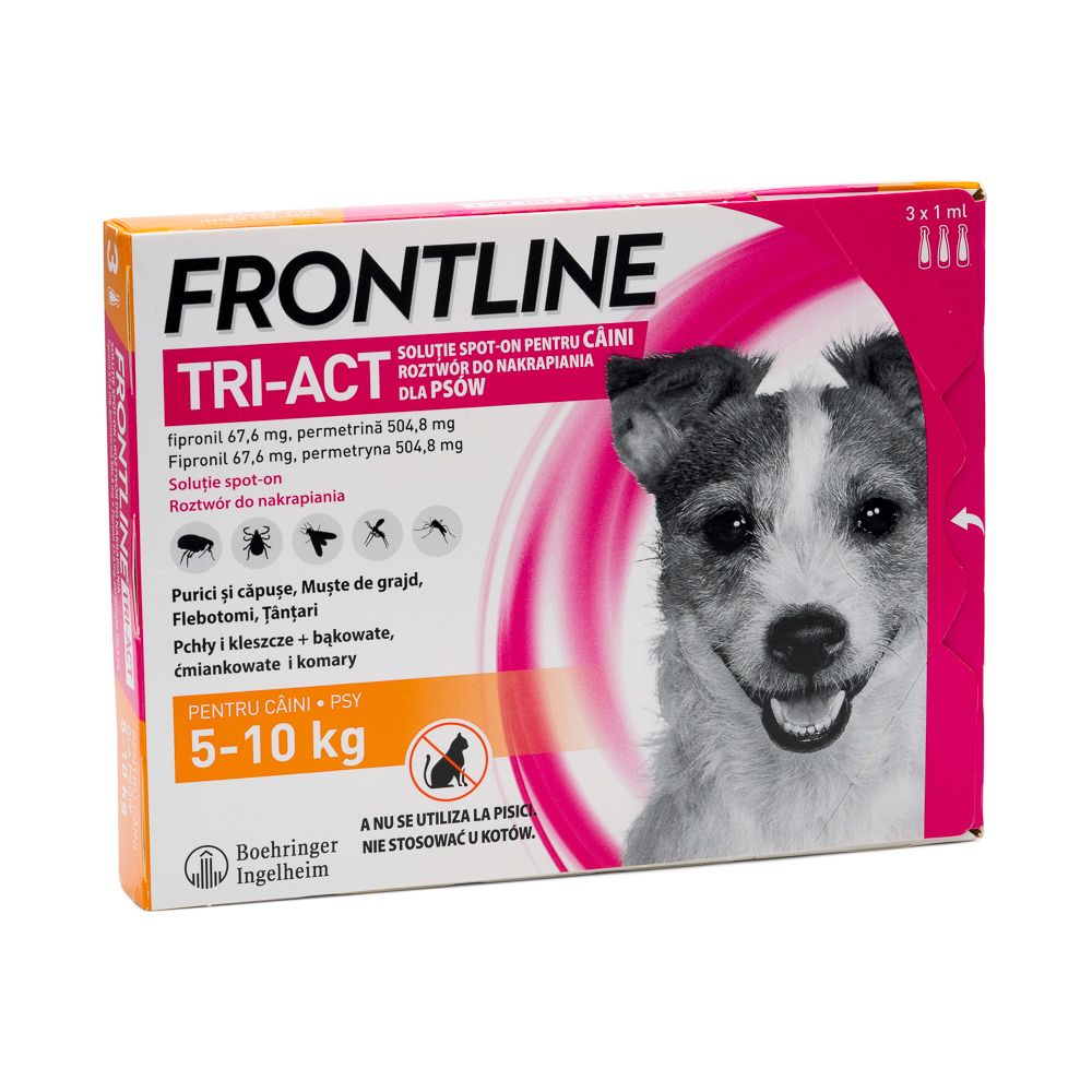 Frontline TRI-ACT S 5-10kg 3pip