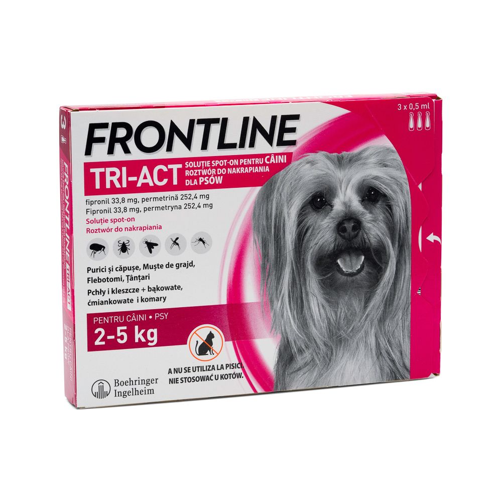 Frontline TRI-ACT XS 2-5kg 3pip