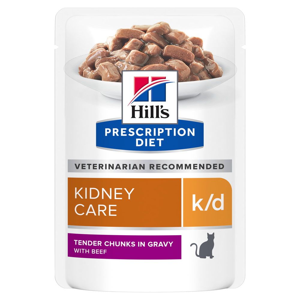 PD FELINE K/D BEEF 12x85 G (PLICURI)