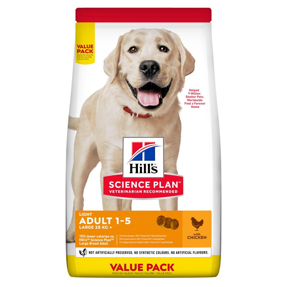 SP CANINE ADULT LIGHT LB CHK 18 KG VALPK