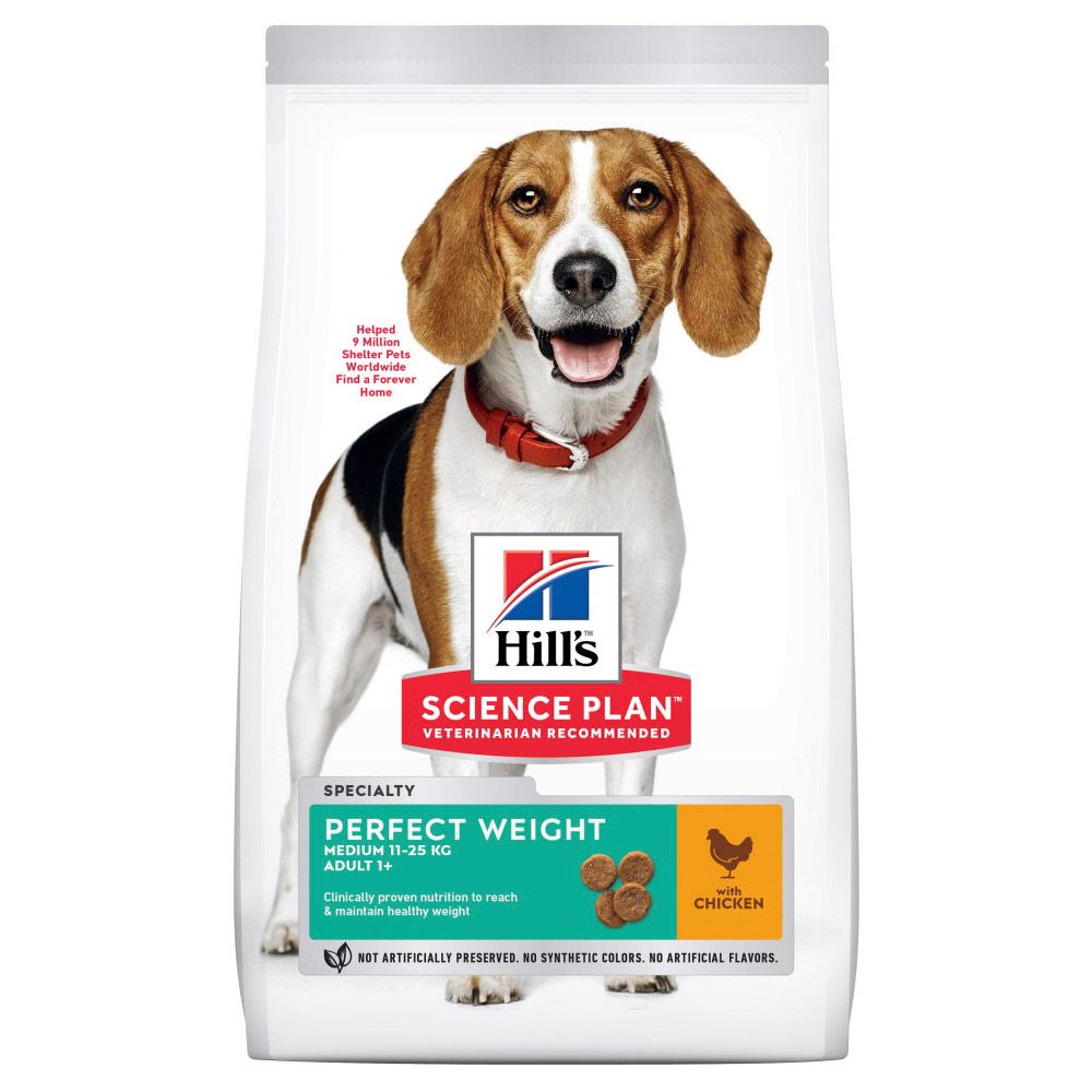 SP CANINE ADULT PERFECT WEIGHT MED CHK 12 KG