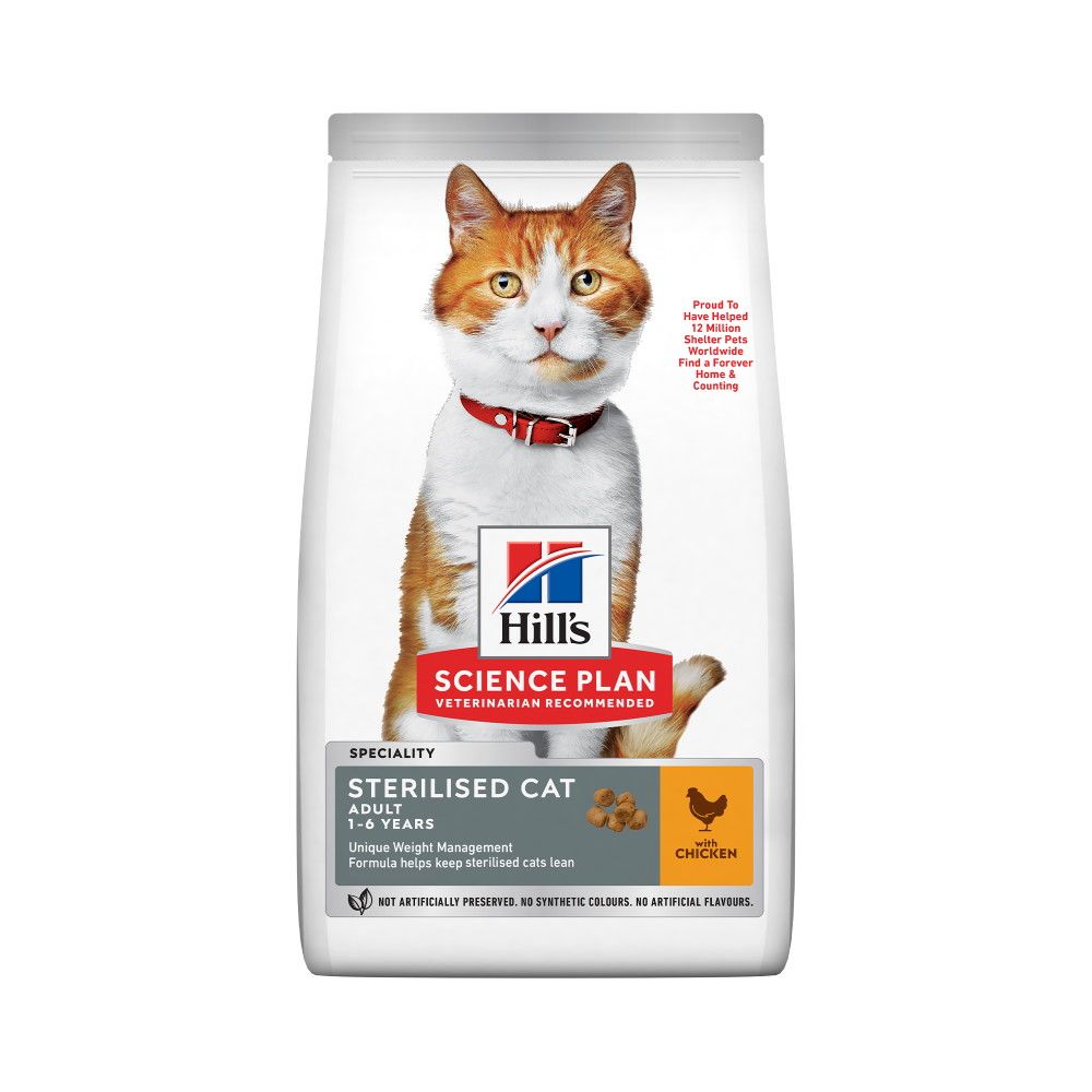 SP FELINE ADULT STERILISED CHK 15 KG