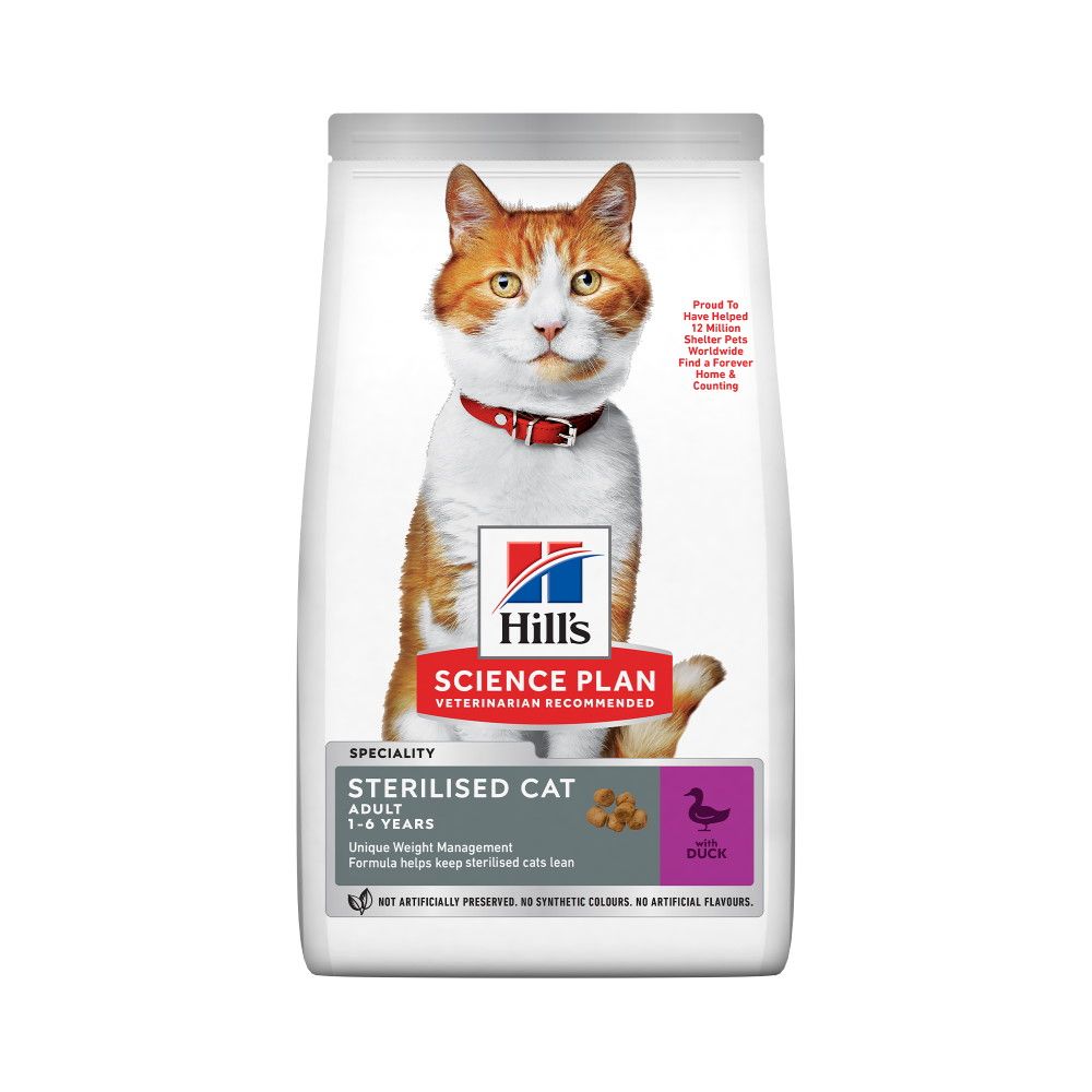 SP FELINE ADULT STERILISED DUCK 10 KG