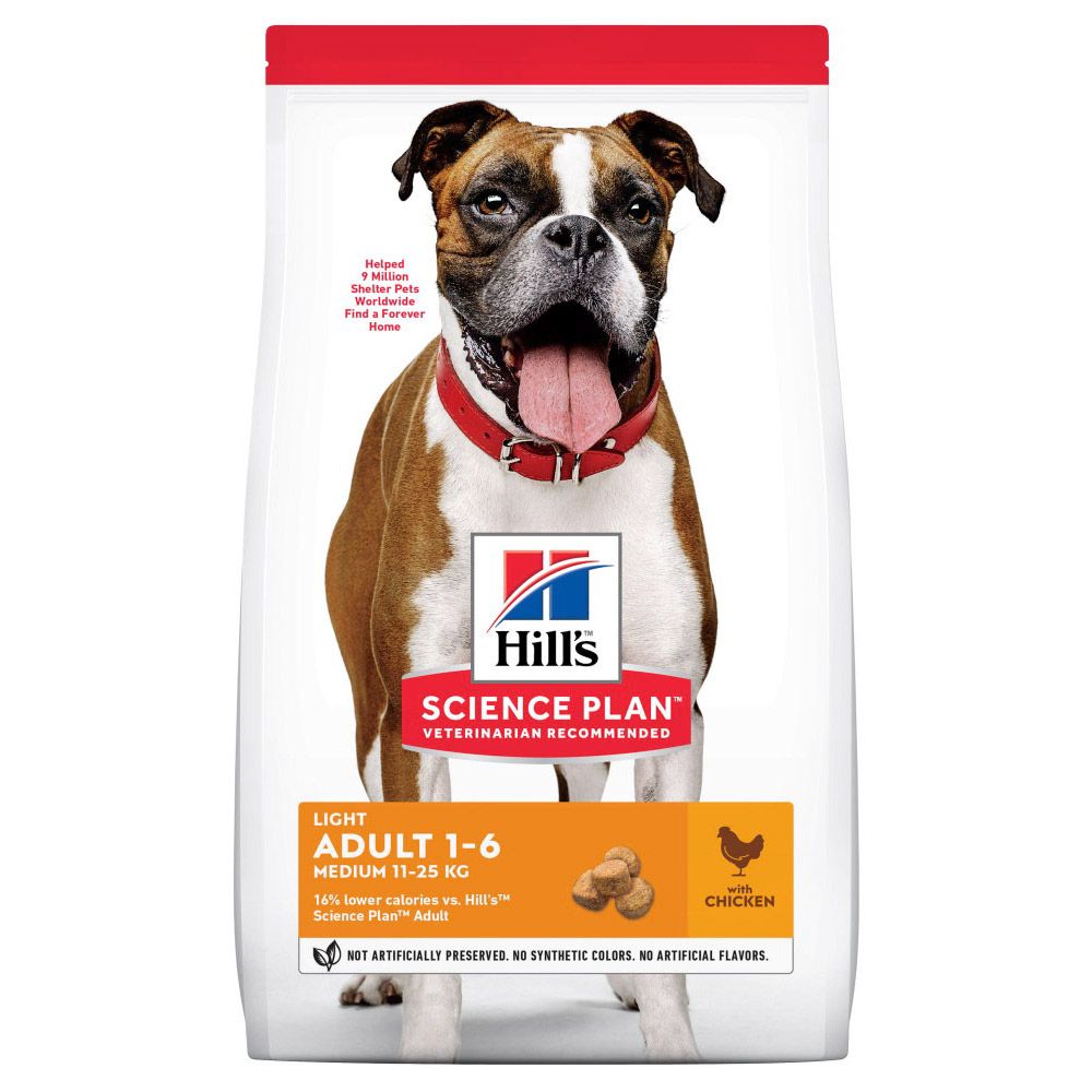 SP CANINE ADULT LIGHT MED CHK 2.5 KG