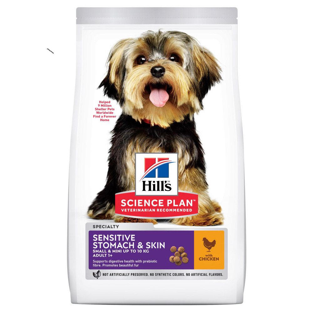 SP CANINE ADULT S&M SENS STOM&SKIN CHK 1.5 KG