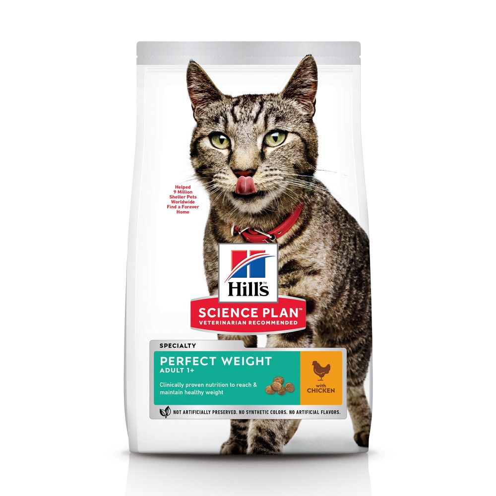 SP FELINE ADULT PERFECT WEIGHT CHK 2.5 KG