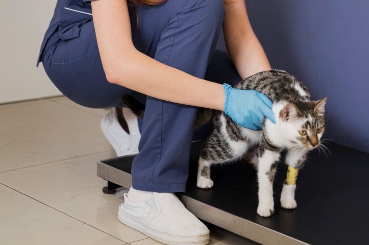 Fracturi osoase la animale
