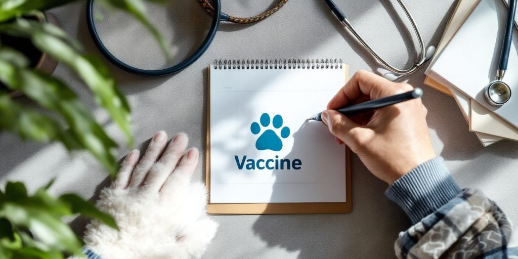 Programarea în calendar pentru primul vaccin la câini