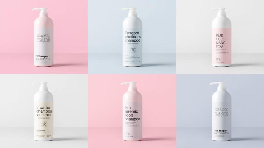 Tipuri de șampon pentru câini de exemplu hipoalergenic, dermatologic, piele sensibilă, junior