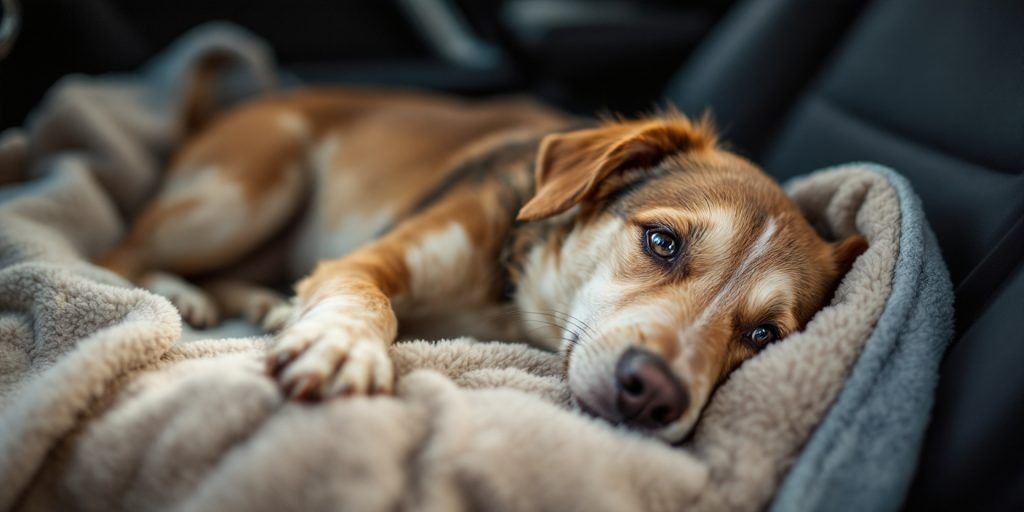 Transportul în siguranță al câinelui bolnav la urgențe veterinare